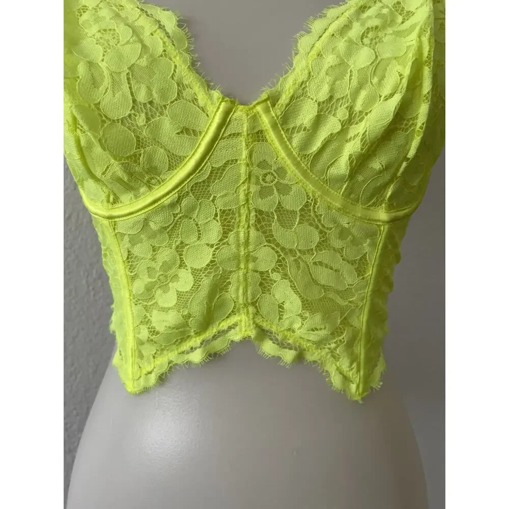 Cosabella Bra Bustier Floral Lace Lingerie Romantic Coquette Ethereal Whimsigoth
